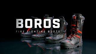 BOROS Fire fighting boots: High performance with every step. - Rosenbauer