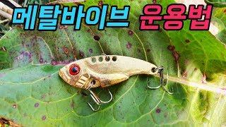 메탈바이브 사용법 및 운용법 / bass fishing