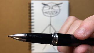 Drawing a Very Angry Stick Figure