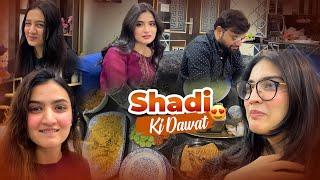 SHADI KI DAWAT DUCKY & AROOB  | Iqra Ny Sara Khana Bnaya  | Hira Ny Chai Gira Di ️