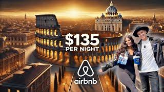 Inside a $135 / Night AirBnB in Rome, Italy!