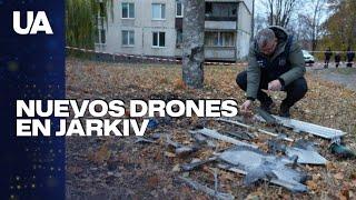  Drones rusos "Molniya-1" golpean Járkiv