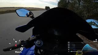 Honda CBR 600 RR  разгон до 200 км/ч