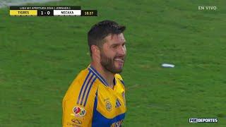  PENAL, VAR y GOL DE GIGNAC | Tigres 1-0 Necaxa | Apertura 2024, Fecha 1 | Liga MX