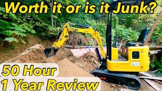 Chinese mini Excavator 1 Year 50 Hour Review Rippa R319 #miniexcavator #review #excavator