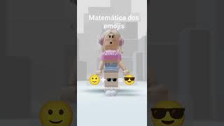 Matemática dos emojis #roblox #nflopa #games #IsisMari