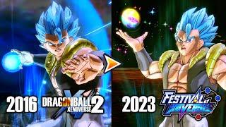 ALL NEW Xenoverse 2 vs Festival Skill Animations Comparison (2016-2023)