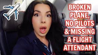 Flight Attendant Life - MY LAST TRIP ON RESERVE DID NOT GO AS PLANNED... ️