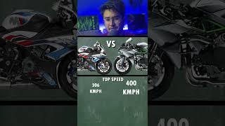 Kawasaki Ninja H2R VS BMW M 1000RR.