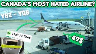 Flying on Canada's CHEAPEST and most HATED airline! | Flair Airlines