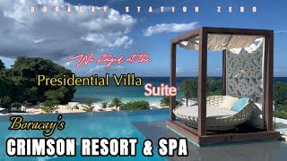 We were upgraded to the Presidential Villa Suite of Crimson Resort & Spa