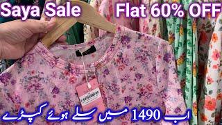 Saya Sale Flat 60% off entire ready to wear 2nd November 2023