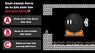 How should Mario escape Bowser's Castle? (900K SUB SPECIAL)