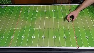 Testing the New Electric Football Gameboard!