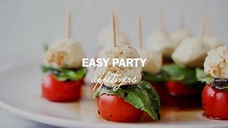 Easy Party Appetizers (all these holiday party food ideas are quick and easy to make!)