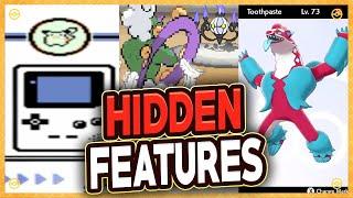 Hidden Features and Mechanics in Every Pokémon Generation That You May Not Know About!