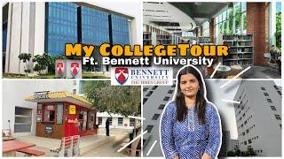 Bennett University (Times of India Group) Campus Tour  || Admissions 2024 ??