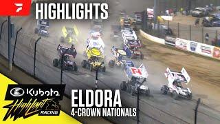 4-Crown Nationals | Kubota High Limit Racing at Eldora Speedway 9/21/24 | Highlights