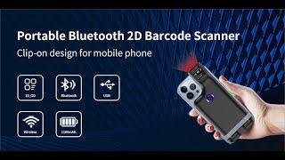 OT2502DC The latest high-performance clip-on barcode scanning