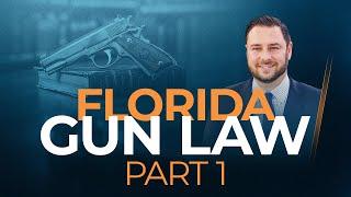 Florida Gun Law Changes CLE | Constitutional Carry & Firearm Defense Strategies - Part 1