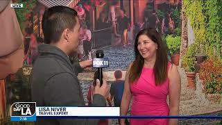 GOOD DAY LA:  Travel & Adventure Show with Bob DeCastro, Jonathan Golicz and Lisa Niver