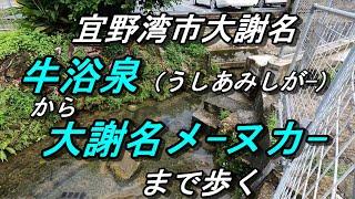 【沖縄の湧水】宜野湾「牛浴泉」うしあみしがーと「大謝名めーぬかー」水量豊かな二つの湧き水～