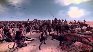 1000 Peltasts vs 50 Heavy Horses Rome 2 Total War 300