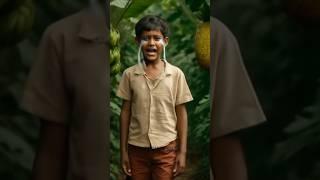 A boy is sad because he want a banana  #shorts #aivideo #viral #trendingshorts #ai