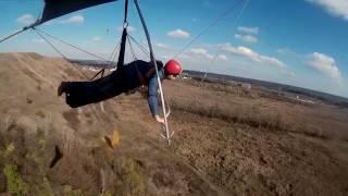 Hang gliding /  pilot error/ Дельтапланеризм. Дельтаклуб "Альтаир" #17 Crash