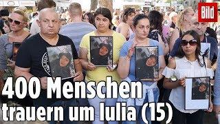 Trauermarsch für erstochene Iulia (15) aus Viersen