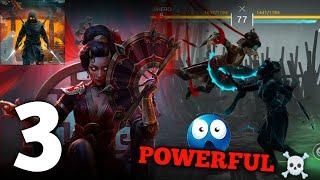 How to Fight with Widow 🪭ART OF SERVITUDE EVENT Walkthrough -  Shadow Fight 4 Arena Gameplay 03  🪭