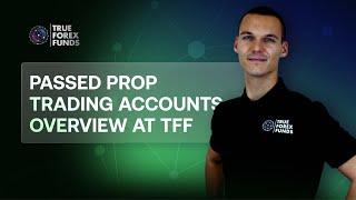 Passed Prop Trading Accounts Overview at True Forex Funds