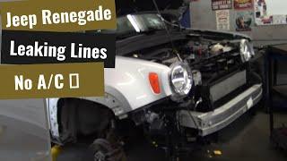 Jeep Renegade: A/C Lines - Suction & Discharge