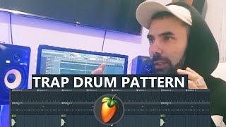 Trap Drum Pattern in FL Studio - Tutorial