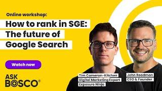 How to rank in SGE: the future of Google Search