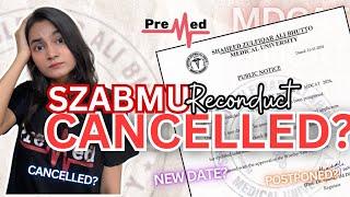 SZABMU Reconduct Cancelled or Postponed? | Official Update️