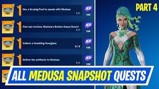 Fortnite Complete Medusa Snapshot Quests - How to EASILY Complete Medusa's Snapshot Story Quests