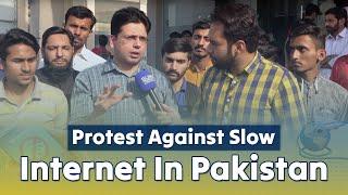 Slow Internet in Pakistan - Protest From Freelancers, eCommerce Sellers, IT Industry - Saqib Azhar