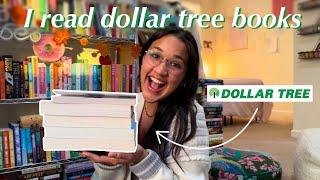 Reading Dollar Tree books for a week＄ *haul and reading vlog*