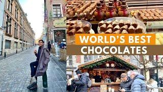 A DAY IN BELGIUM VLOG | TRYING THE BEST & CHEAPEST CHOCOLATES