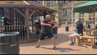 Billy Thompson Trio Live at Victoria Square Bandstand