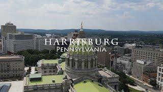 Harrisburg, Pennsylvania - [4K] Drone Tour