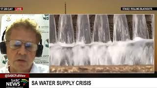 Water supply, infrastructure and electricity challenges: Dr Sean Phillips