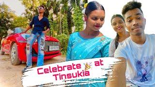 Celebrate  at Doomdooma || with Bikash kousik || Nawa chori song || Sada Tema vlog || Tema Chengi.