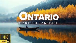 ONTARIO 4K in Autumn | A Vibrant Tapestry of Colors and Scenic Beauty