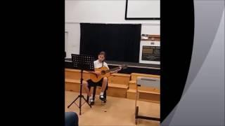 Elisabeth guitar & piano 10 May 2016 school concert