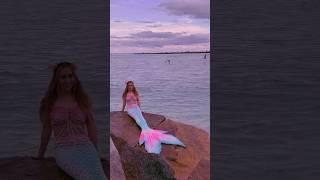 My kingdom come ‍️ #mermaidtail #ocean #h2o #siren #beach #pretty #mermaid #finfolk #sunset