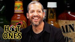 David Blaine Does Magic While Eating Spicy Wings | Hot Ones