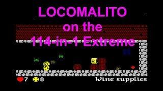 Locomalito on the 114-in-1 (Tiny Arcade Machines)