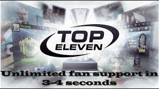 Top Eleven 2018 - how to gain more and more Fan Support